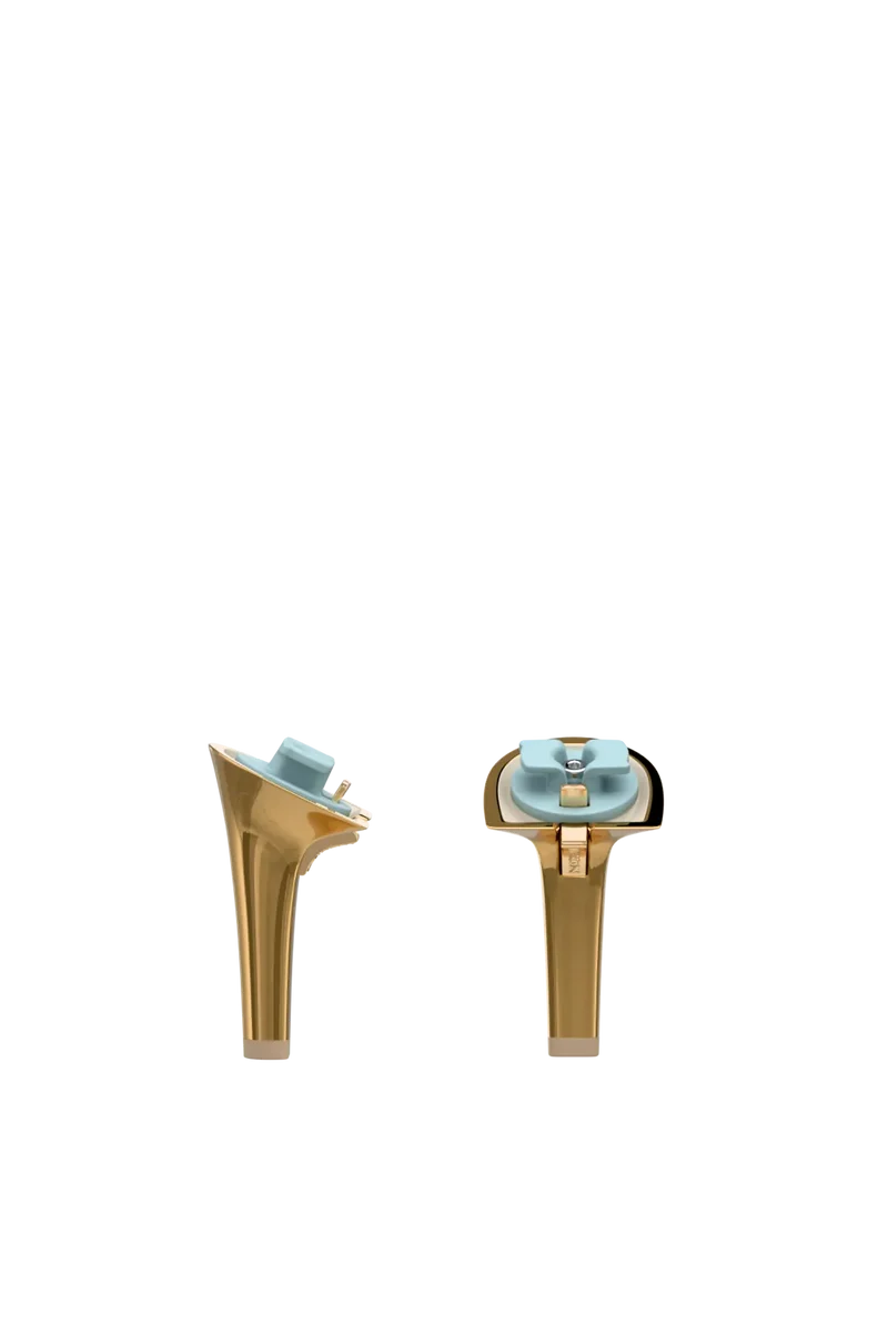Stiletto Heel Kit 4 Gold Metallic