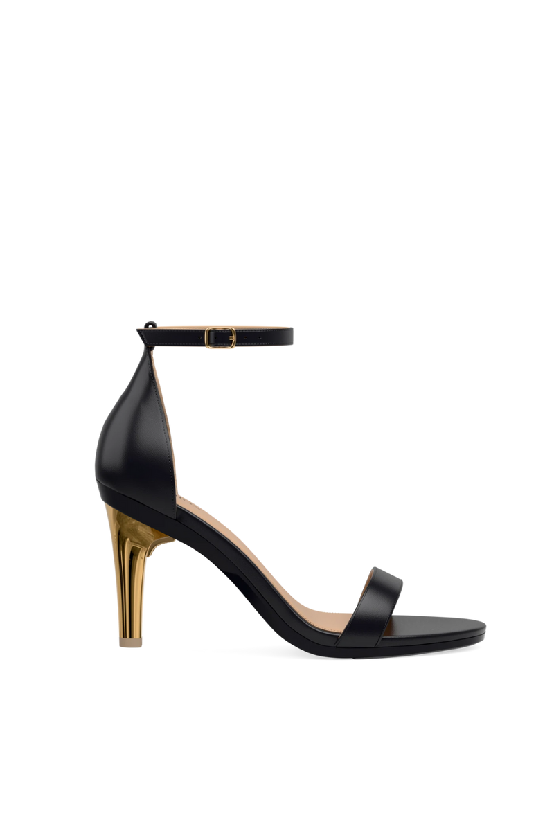 Stiletto Heel Kit 4 Gold Metallic