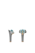 Stiletto Heel Kit 4 Silver Metallic