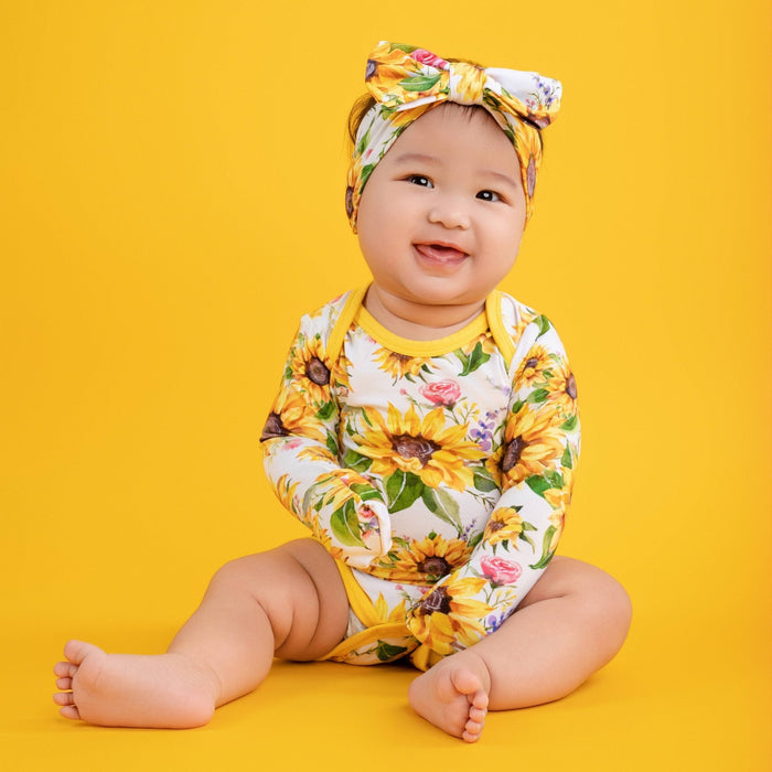 Suns and Roses (Sunflowers) Bodysuit