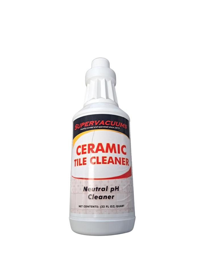Supervacuums Ceramic Tile Cleaner - Neutral pH - 32oz