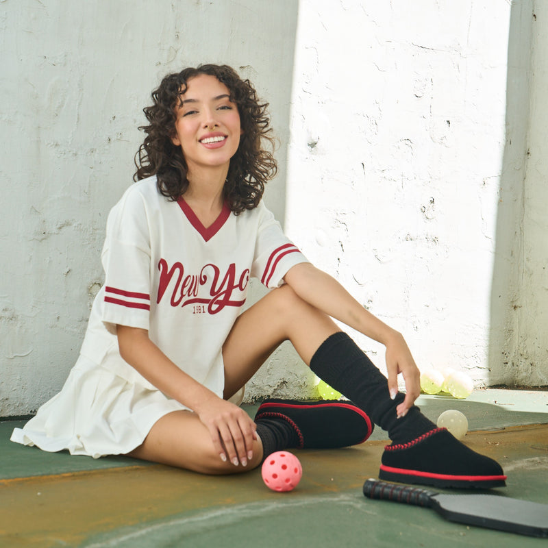 TABITHA BLACK/RED
