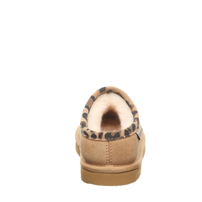 TABITHA YOUTH ICED COFFEE/LEOPARD TRIM