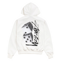 TALL DICE ZIP HOODIE OFF WHITE