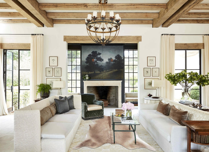 Taupe Cowhide Rug #B8889