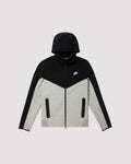 TECH FLEECE WINDRUNNER HOODIE "DK GREY HEATHER"