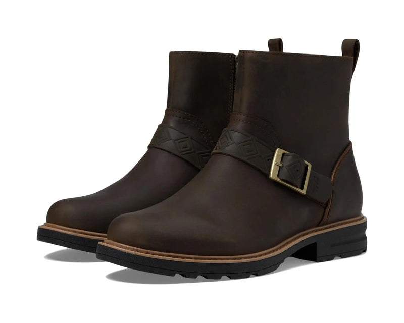 Teva Women's 1141354-BIS Rowena Buckle Boot Bison