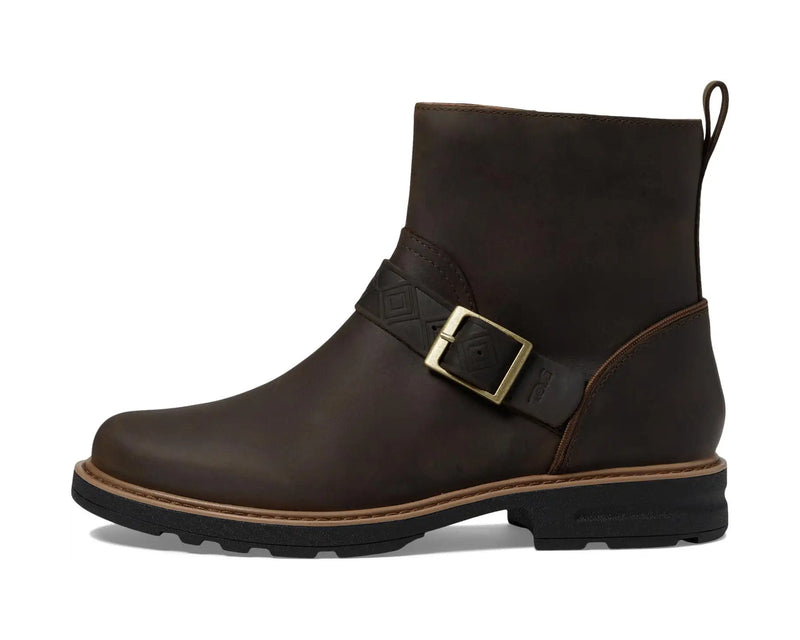 Teva Women's 1141354-BIS Rowena Buckle Boot Bison