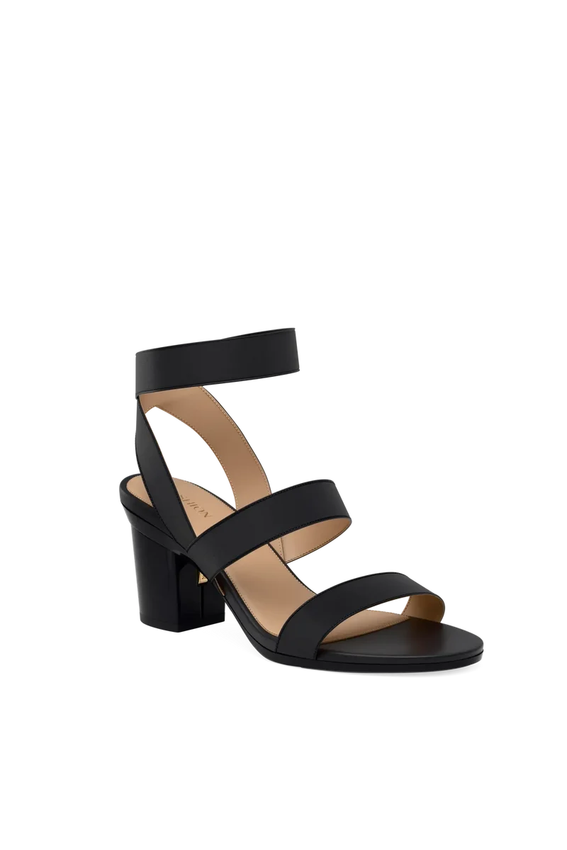 The Adrianna - Coal + Block Heel Kit 3 Coal