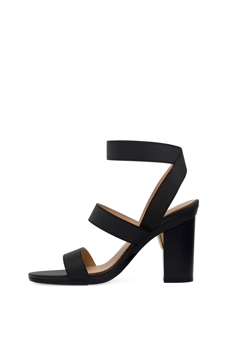 The Adrianna - Coal + Block Heel Kit 4 Coal