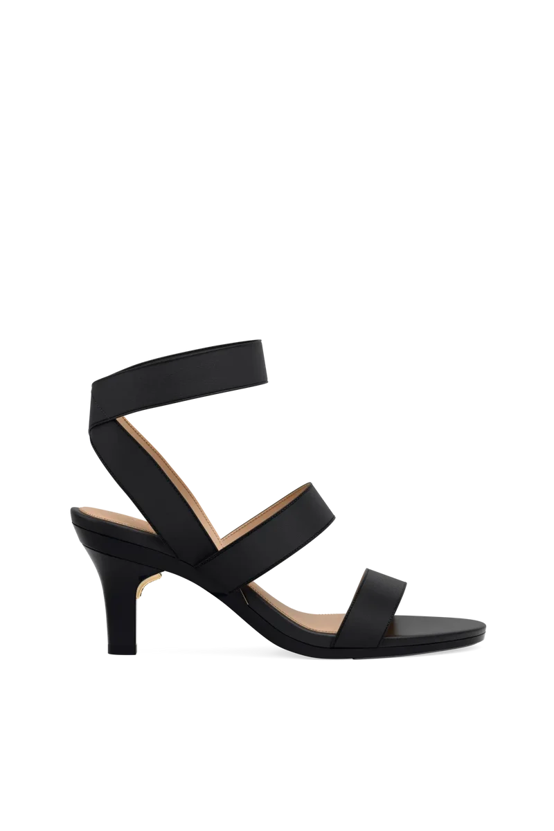 The Adrianna - Coal + Stiletto Heel Kit 3 Coal