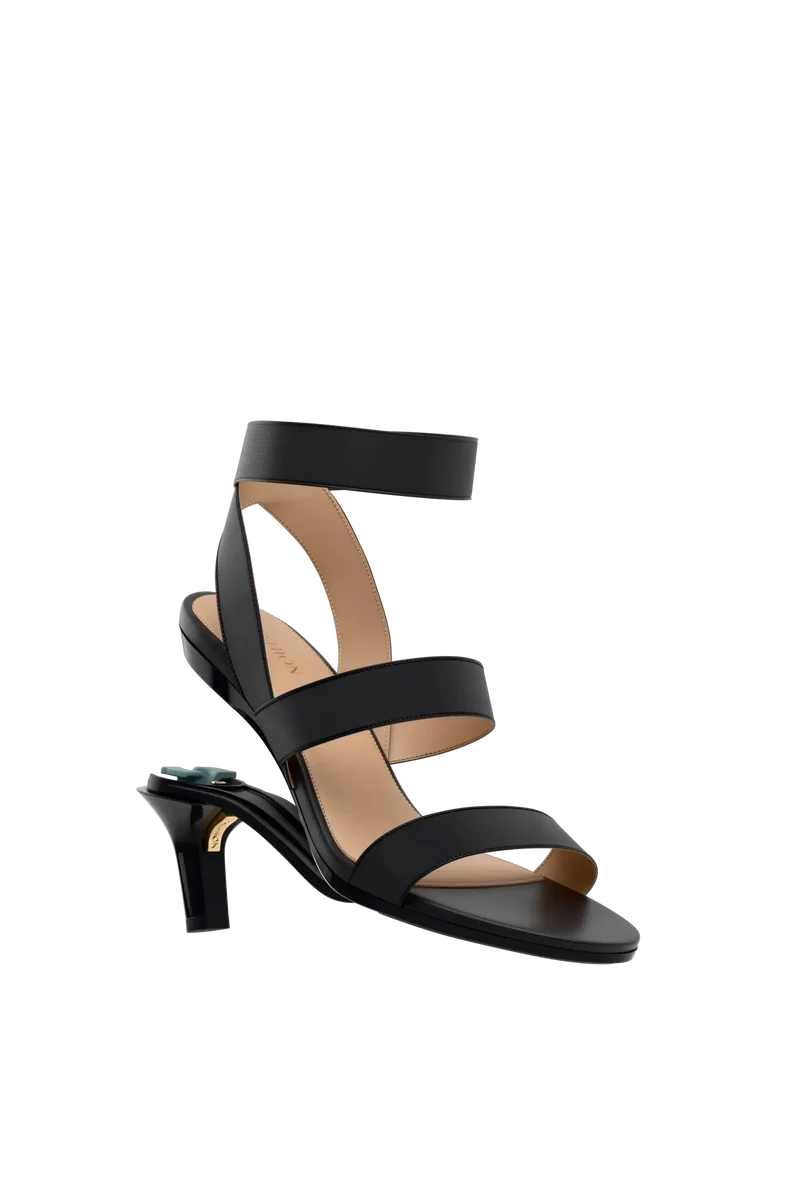 The Adrianna - Coal + Stiletto Heel Kit 3 Coal