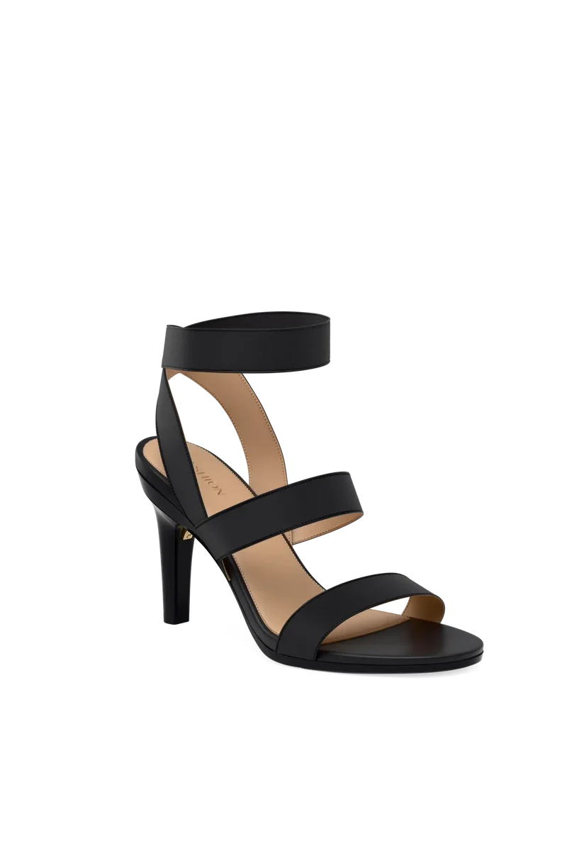The Adrianna - Coal + Stiletto Heel Kit 4 Coal