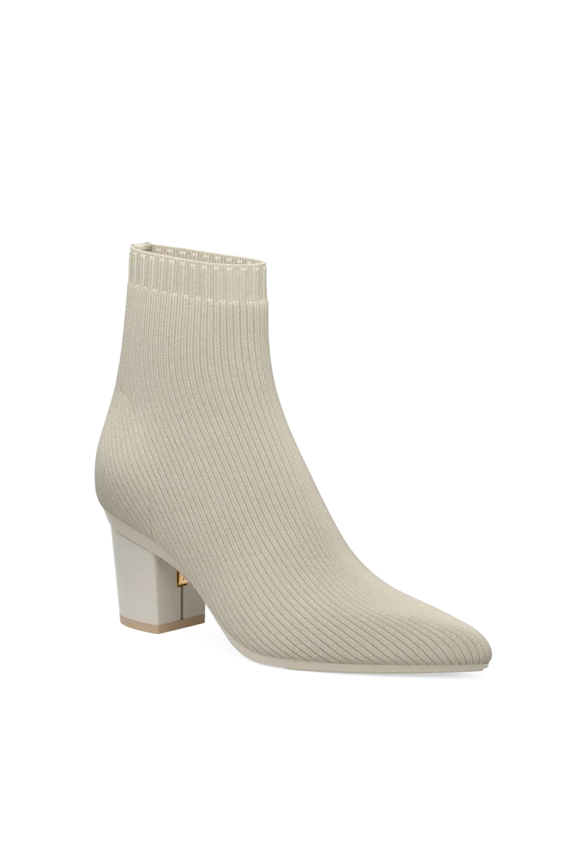 The Bootie - Bone Knit 3 Block - Final Sale