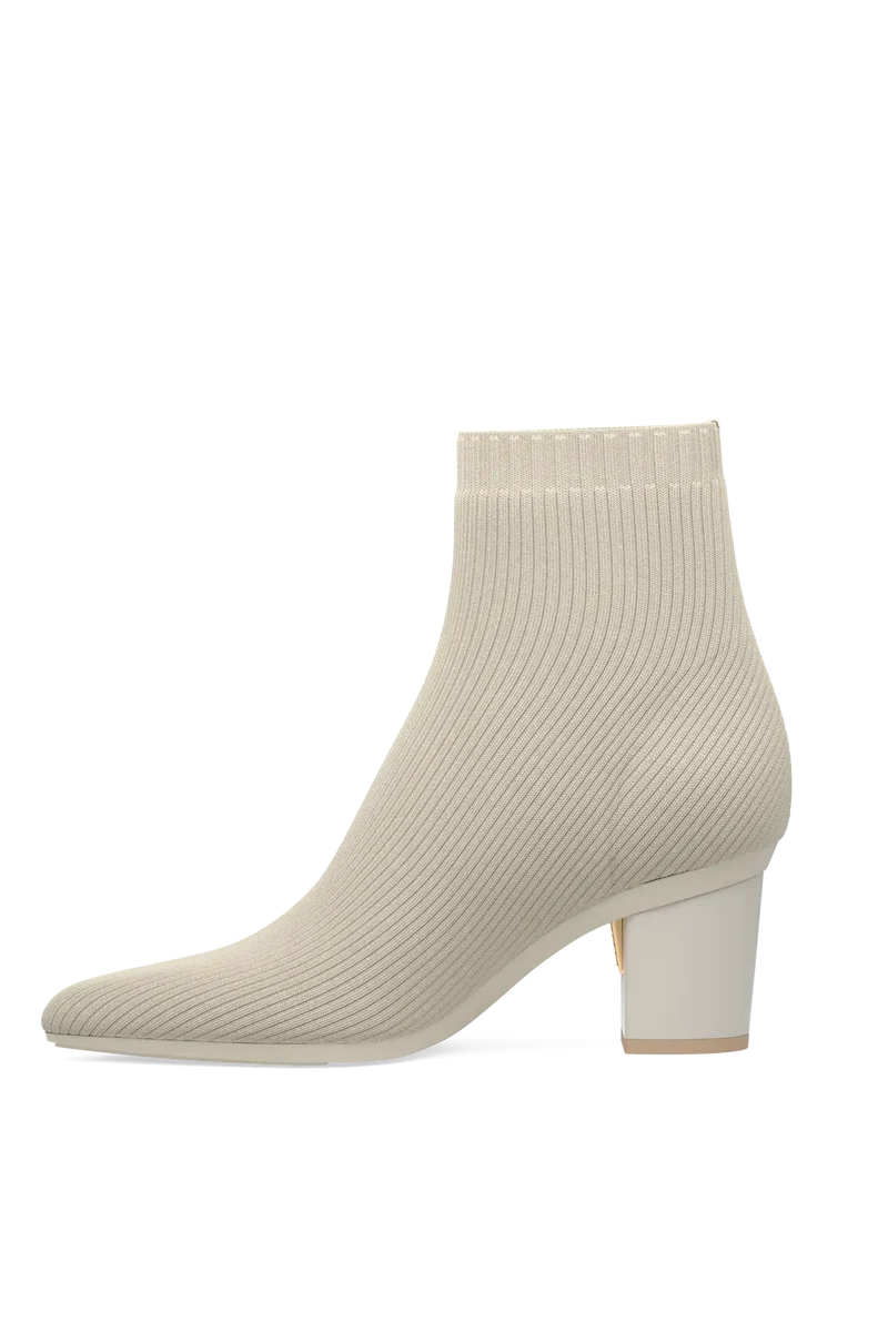 The Bootie - Bone Knit 3 Block - Final Sale