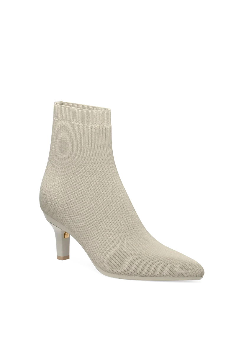 The Bootie - Bone Knit 3 Stiletto - Final Sale