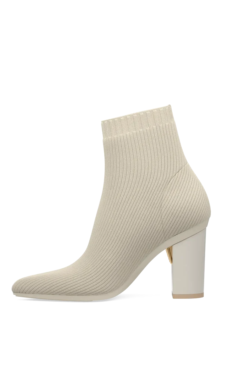 The Bootie - Bone Knit 4 Block - Final Sale