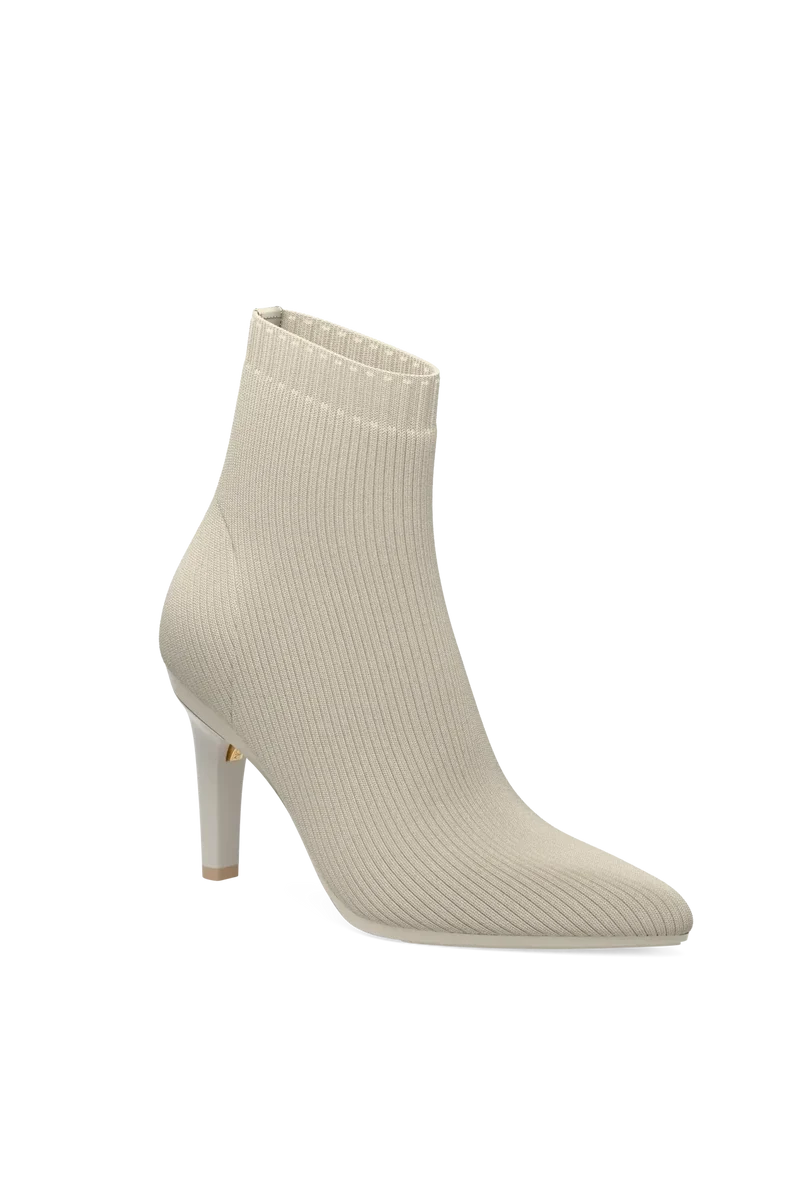 The Bootie - Bone Knit 4 Stiletto - Final Sale