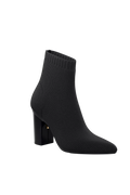 The Bootie - Coal Knit 4 Block