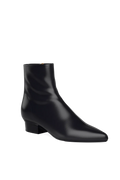The Bootie - Coal Stretch Leather