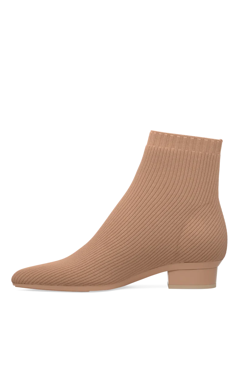 The Bootie - Latte Knit