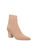 The Bootie - Sand Knit + Block Heel Kit 3 Sand - Final Sale