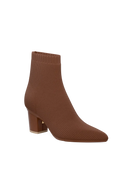 The Bootie - Walnut Knit 3 Block