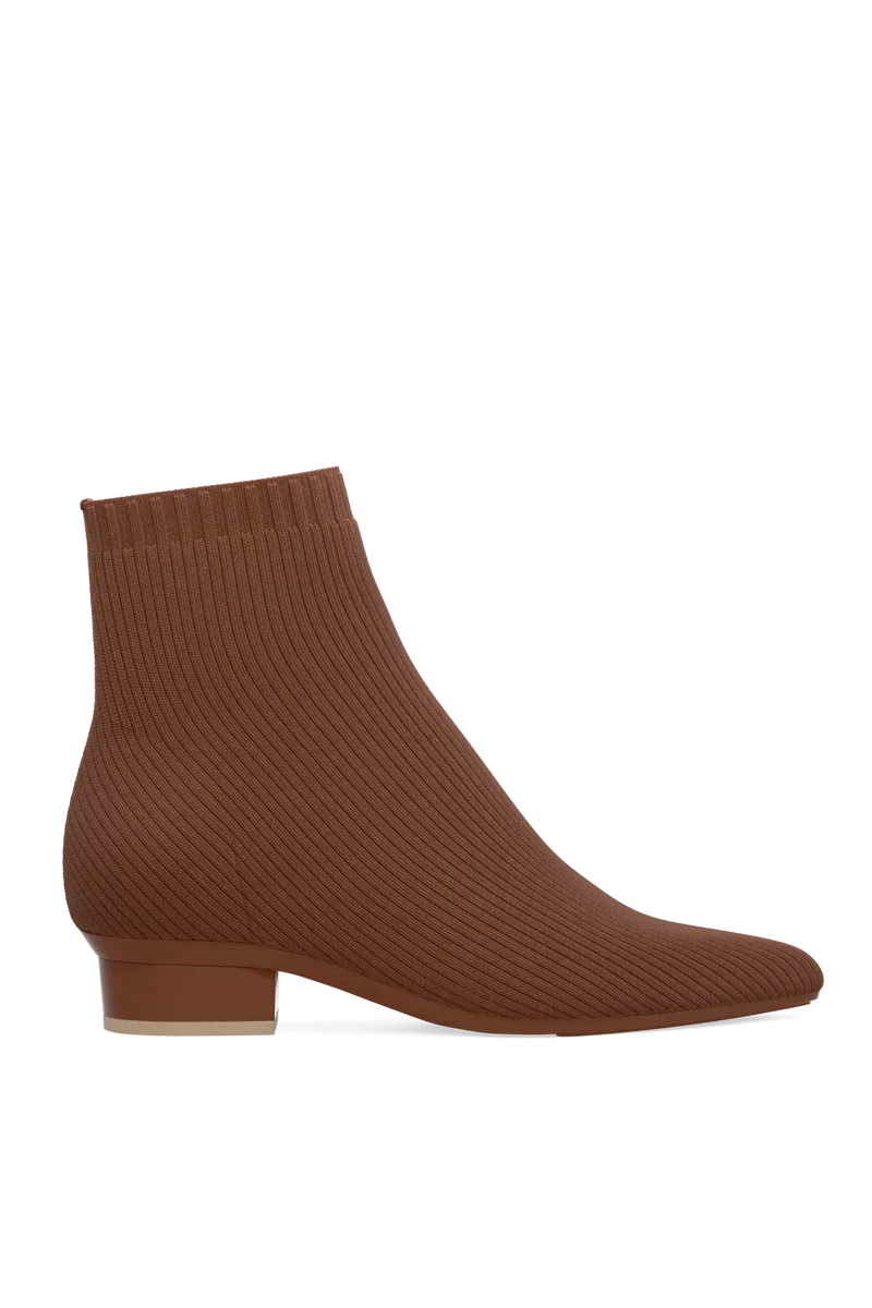 The Bootie - Walnut Knit
