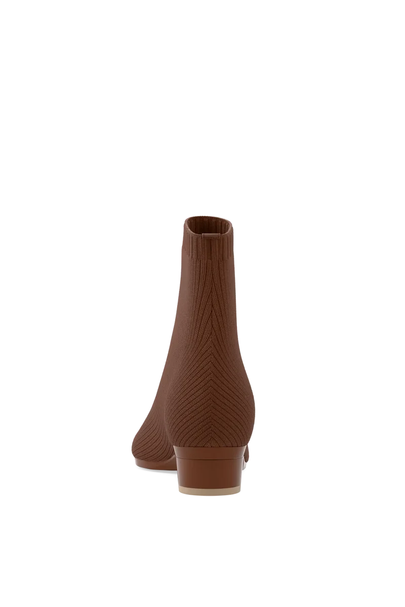 The Bootie - Walnut Knit