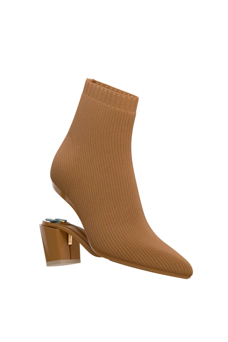 The Bootie - Whiskey Knit 3 Block - Final Sale