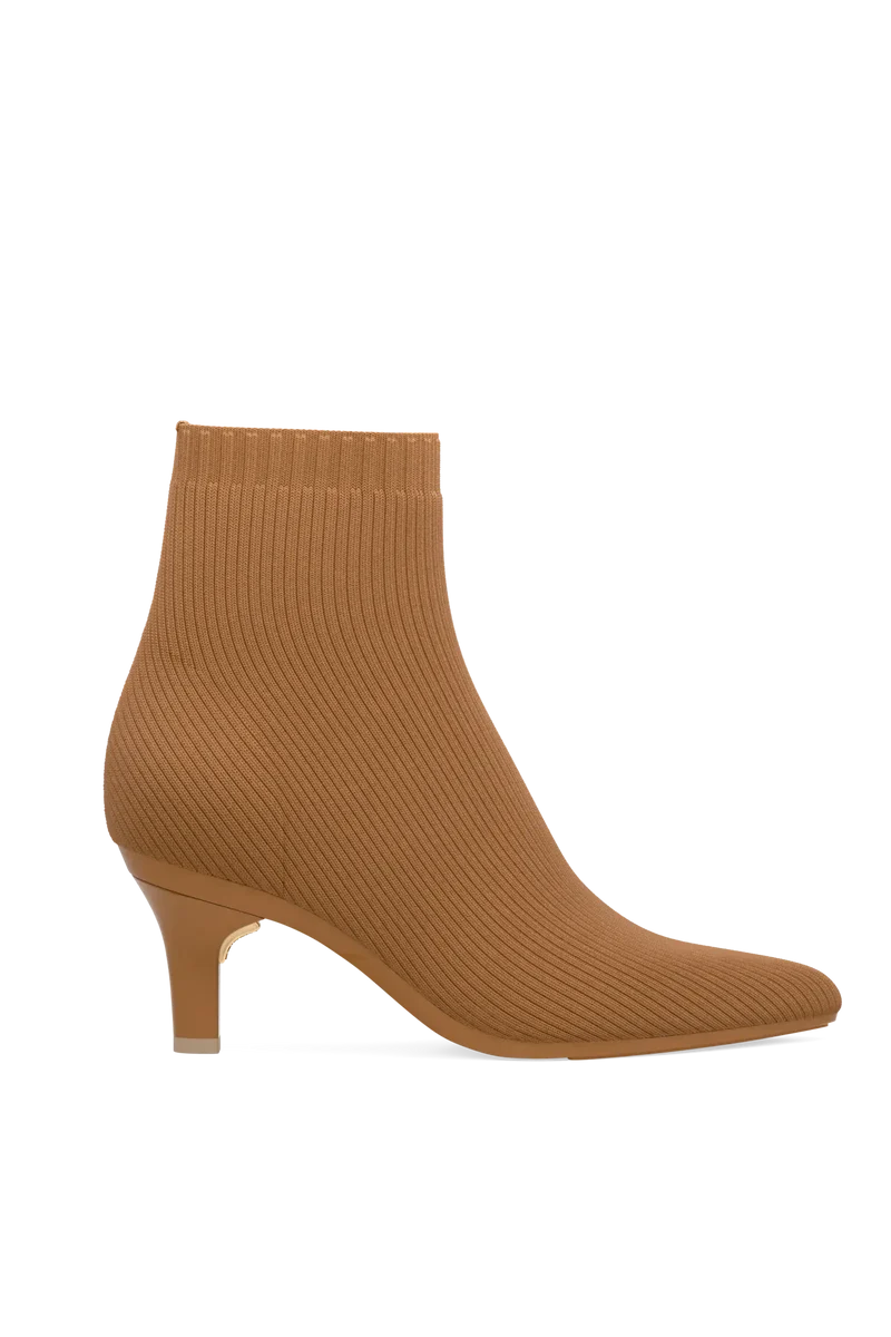 The Bootie - Whiskey Knit 3 Stiletto - Final Sale