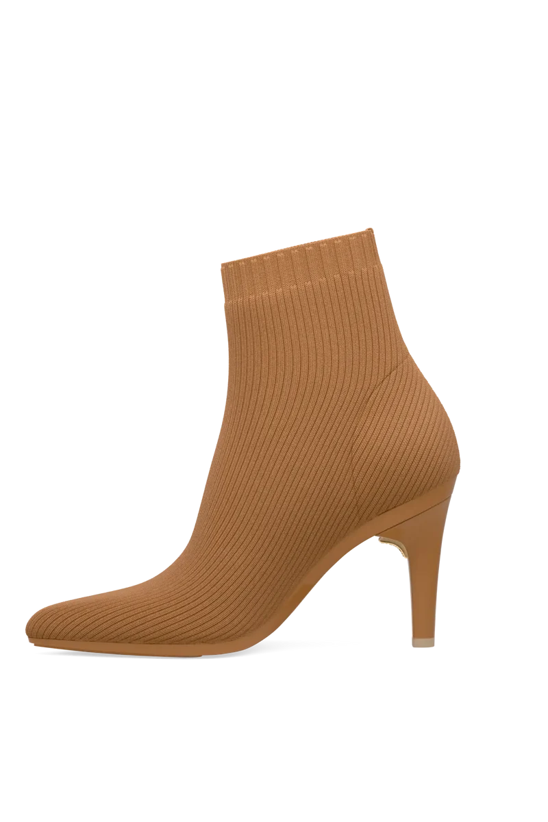 The Bootie - Whiskey Knit 4 Stiletto - Final Sale