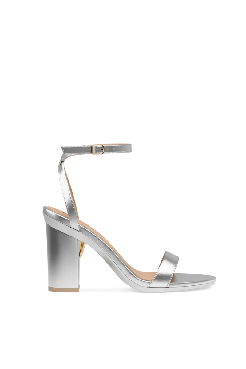 The Brenna - Matte Silver 4 Block