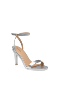 The Brenna - Matte Silver 4 Stiletto