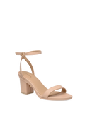 The Brenna - Sand Leather + Block Heel Kit 3 Sand
