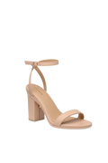 The Brenna - Sand Leather + Block Heel Kit 4 Sand