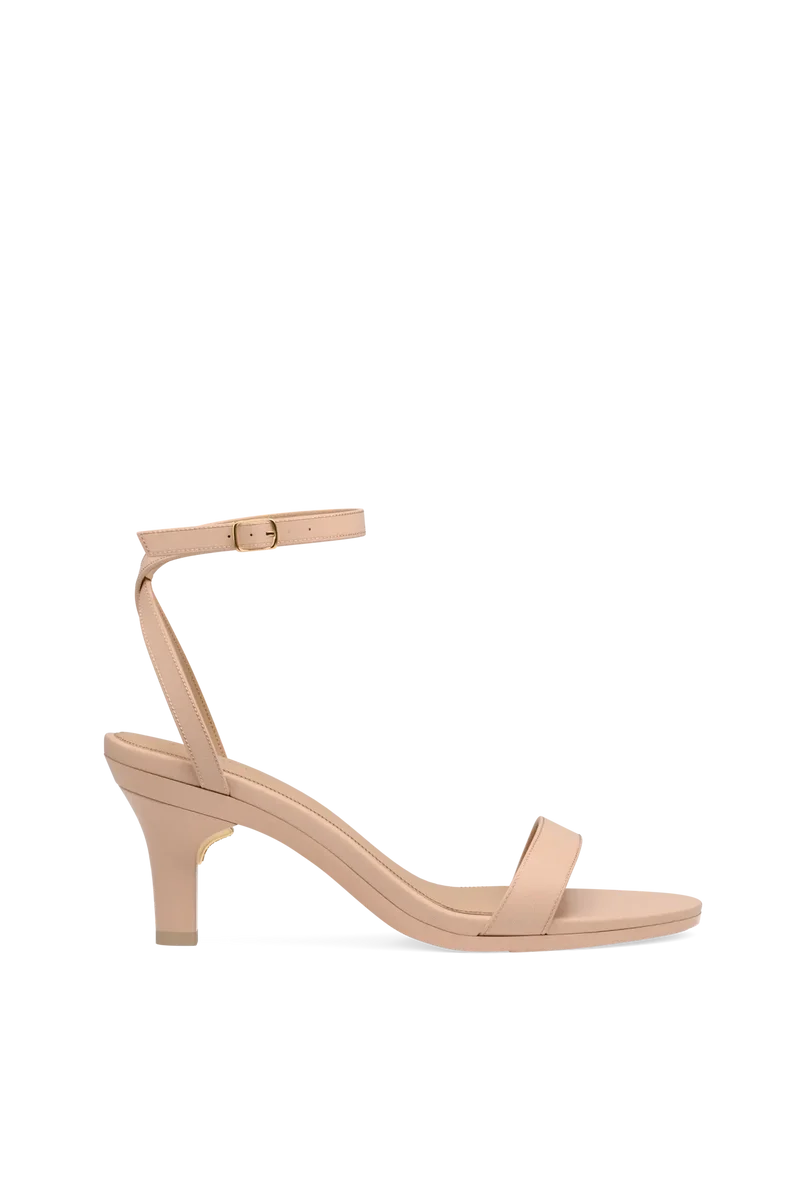 The Brenna - Sand Leather + Stiletto Heel Kit 3 Sand