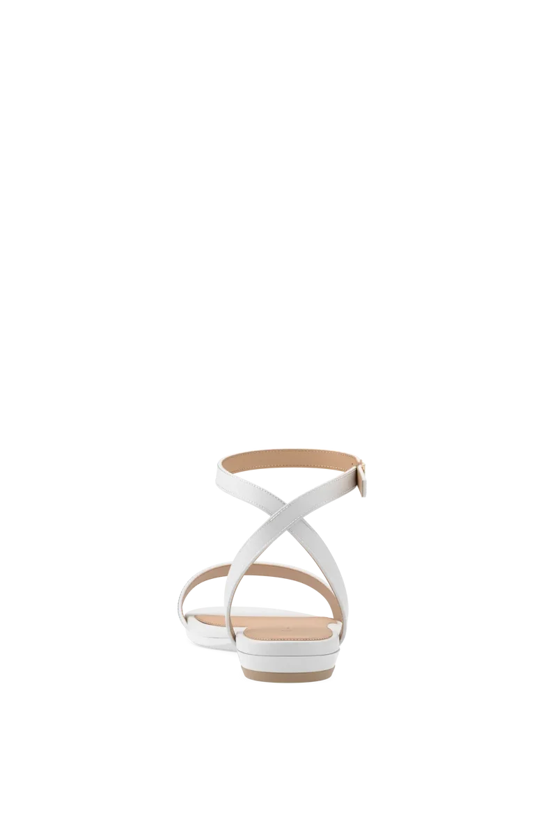 The Brenna - White Leather