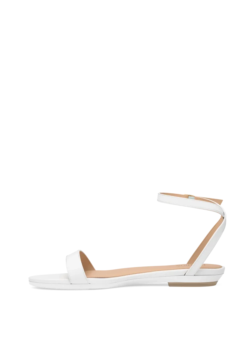 The Brenna - White Leather