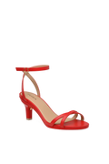 The Brynn - Cherry Red Leather 3 Stiletto
