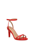 The Brynn - Cherry Red Leather 4 Stiletto