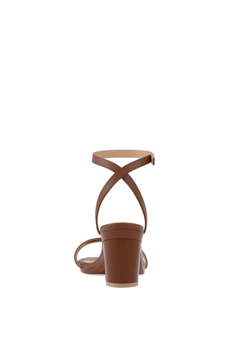 The Brynn - Walnut Leather 3 Block