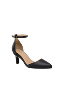The D'Orsay - Coal Leather + Stiletto Heel Kit 3 Coal