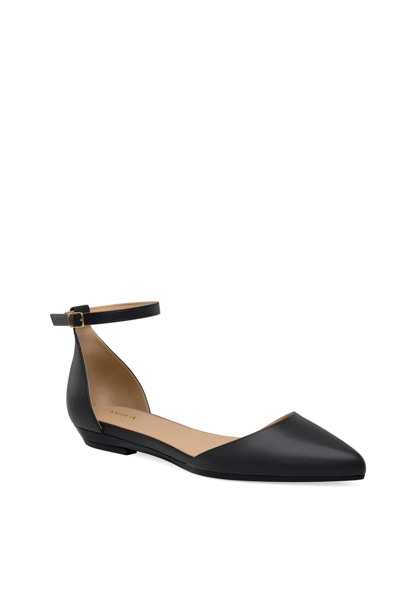 The D'Orsay - Coal Leather + Stiletto Heel Kit 3 Coal