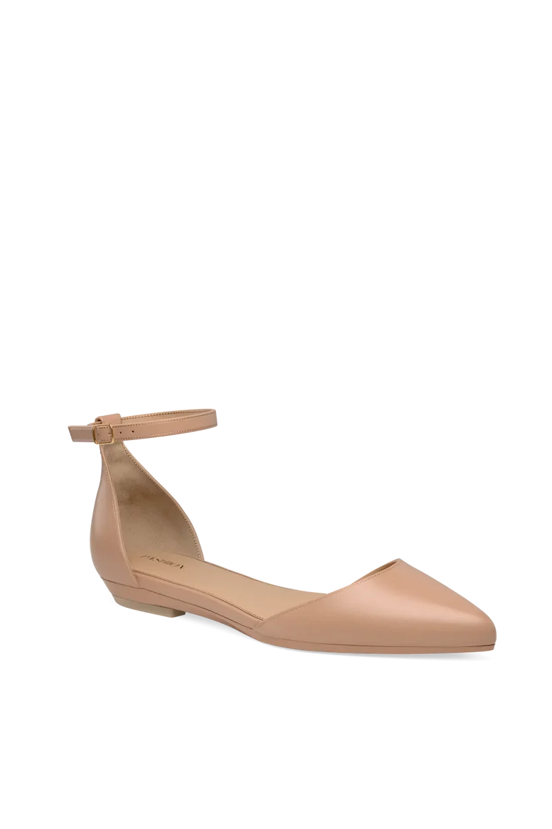The D'Orsay Latte Leather + Stiletto Heel Kit 4 Latte