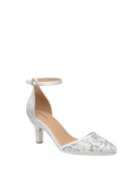 The D'Orsay - White Satin Lace + Stiletto Heel Kit 3 White