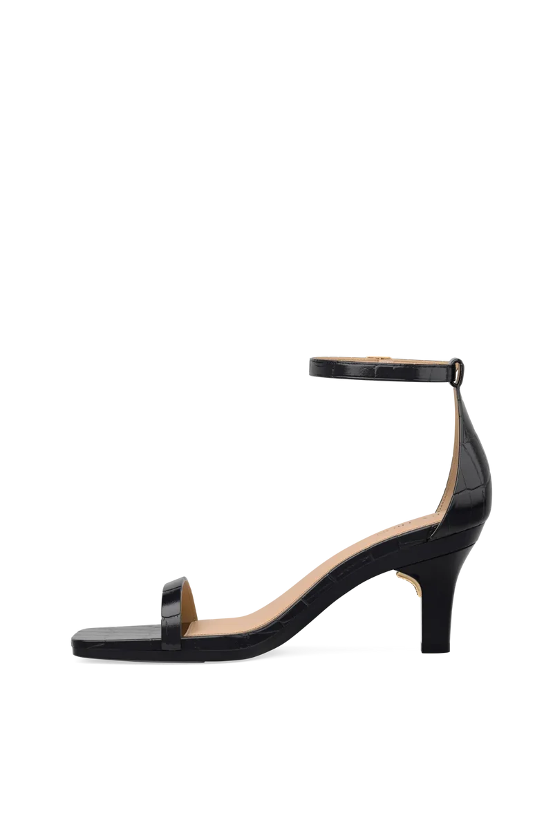 The Gigi - Coal Crocodile 3 Stiletto