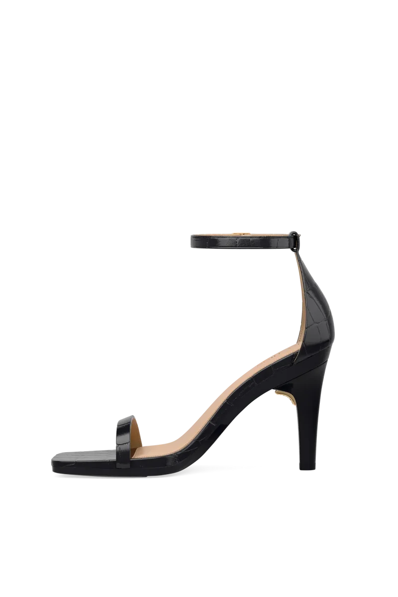 The Gigi - Coal Crocodile 4 Stiletto