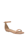 The Gigi - Latte Crocodile Flat