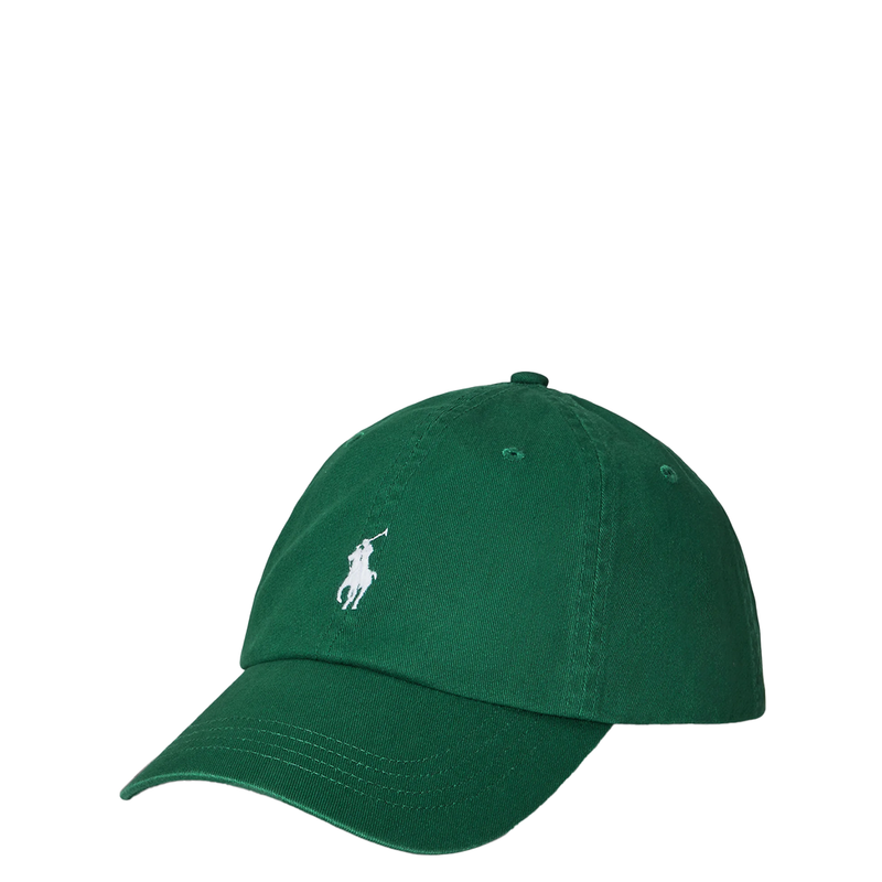 THE ICONIC COTTON CHINO BALL CAP GREEN